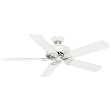 Casablanca 54" Panama DC Snow White Ceiling Fan With Handheld Remote