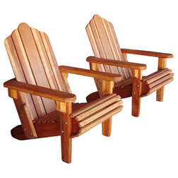 Traditional Adirondack Chairs by Best Redwood