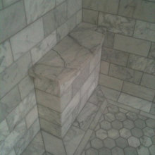 Master Shower - Toe Ledge