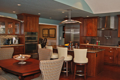 Elegant kitchen photo in Other