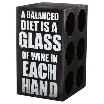 Humorous More Wine Less Whine Bottle Holder