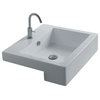 Quad 60S Semi-Recessed Bathroom Sink 24.0" x 20.5"