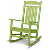 Polywood Presidential Rocking Chair, Lime
