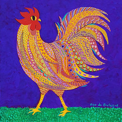 La Robe du Coq, SOLD - Paintings
