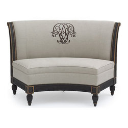 Old Hickory Tannery "Meredith" Banquette - Dining Benches