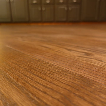 Jacobean Mixed Width Install on 45 Degree