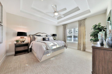 Bedroom - traditional bedroom idea in Jacksonville
