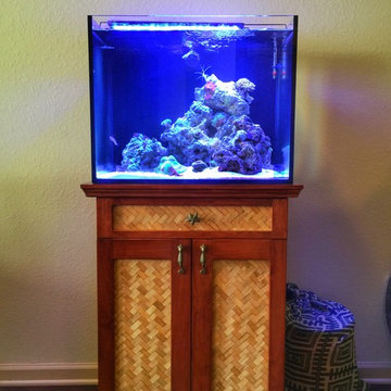 Aquarium stand.