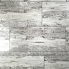 Miseno MT-WHSWTJ0716-BG Nature - 7" x 16" Deco Wall Mosaic Tile - - Gray