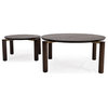 Cantor Nesting Table, Finish: Fawn, Brushed Nickel