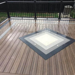 Picture Frame Board in Dark Slate - Deck Tiles And Planks