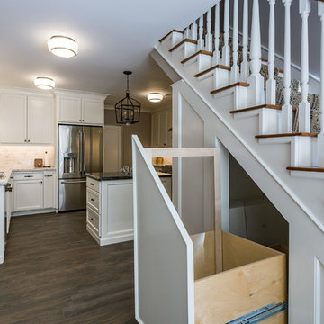 Creative Storage in Kitchen Remodel on Wishon Ave