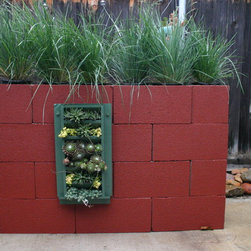 Succulent Wall for Del Mar Home Garden Show 2012 - Outdoor Pots And Planters