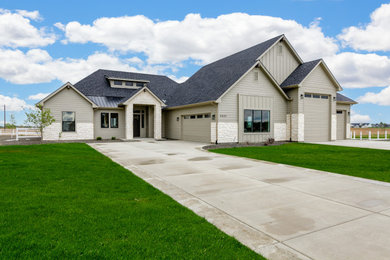 Transitional exterior home photo in Boise