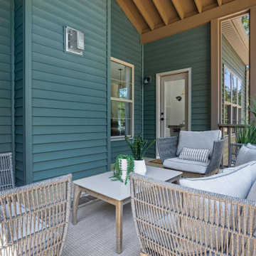 The Treyburn III at Cypress Glen - Screened Porch