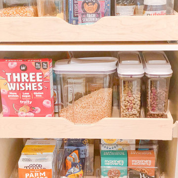 Kitchen and Pantry Organization ideas by All Buttoned Up