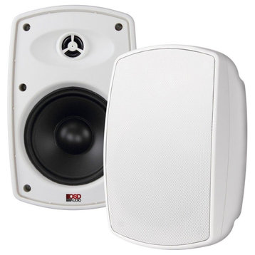 5.25" Outdoor/Indoor High Definition Patio Speaker Pair, AP525, White, 70v
