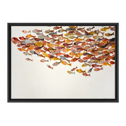 Ready2hangart, Inc. - Heatwave Framed Canvas Wall Art by Norman Wyatt Jr. - Prints And Posters