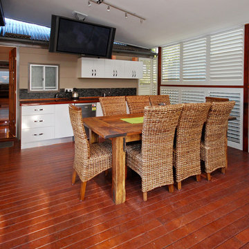 Aluminium Shutters - Outdoor Rooms