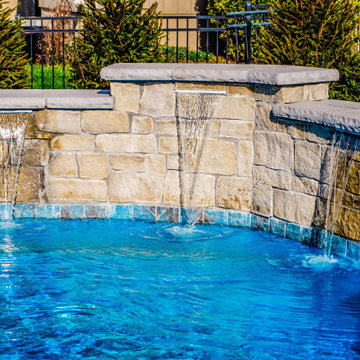 Custom In-ground pool and spa