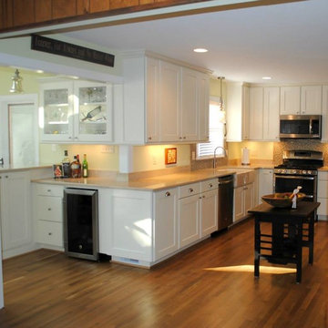 Kitchen Remodel with Silestone Ivory Coast Tops