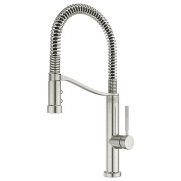 Pfister GT529BRU Bruton 1.8 GPM 1 Hole Pre-Rinse Kitchen Faucet - Stainless