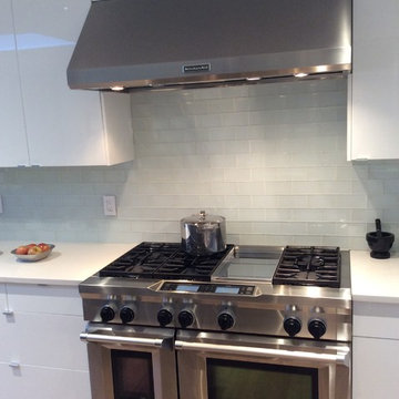 Modern IKEA Kitchen in Colorado Craftsman Home