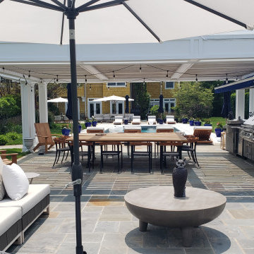 Culinary perfection set outdoors in Southampton