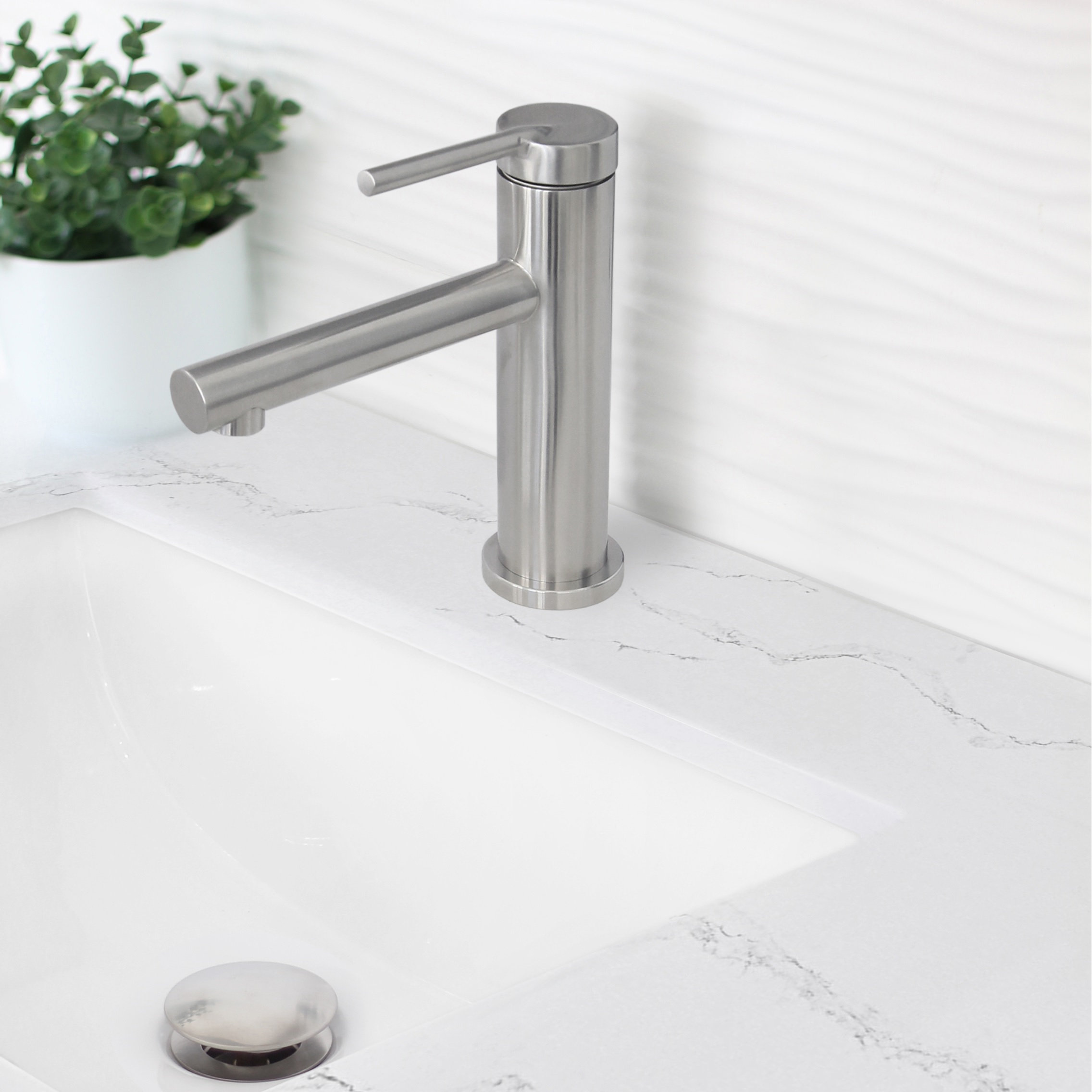 STYLISH Single Handle Modern Bathroom Faucet Basin Sink Faucet