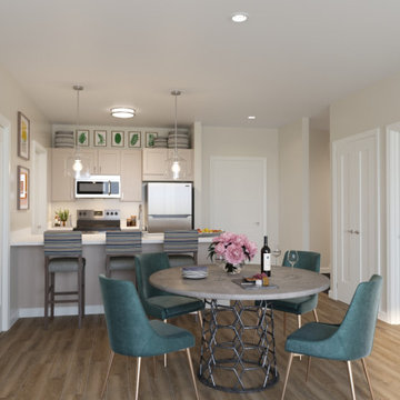 Modern Apartment in an independent senior living community
