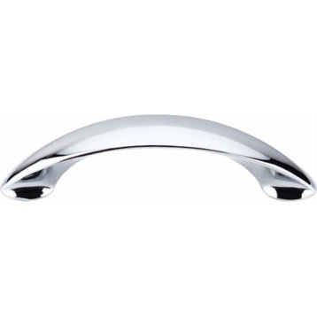 Top Knobs  -  New Haven Pull 3 3/4" (c-c) - Polished Chrome