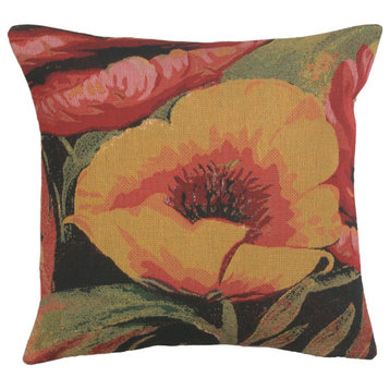 Poppies V Belgian Cushion Cover