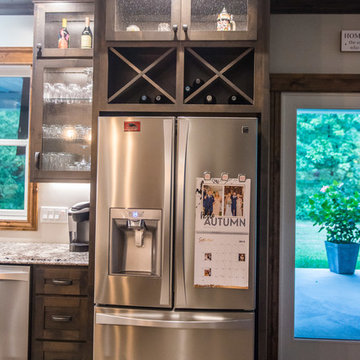 Woodsy Cabin Kitchen