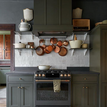 Pure White 4x4 Zellige with Leanne Ford for HGTV and Architectural Digest