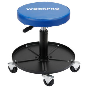 work pro shop adjustable swivel stool