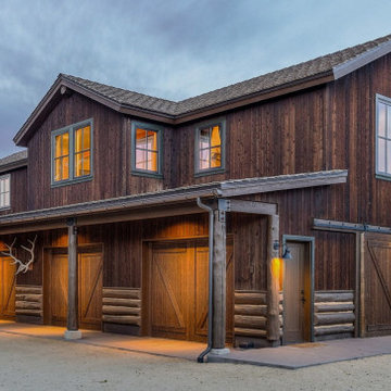 Vandevert Ranch Historic Homestead with NanaWall Aluminum Clad Folding Doors