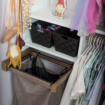 Colorful Mudroom and Dressing Room