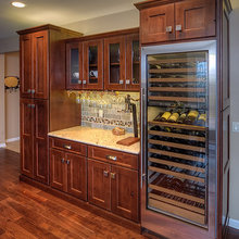 knotty alder cabinets