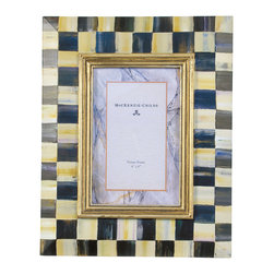 Courtly Check Frame - 4" x 6" | MacKenzie-Childs - Picture Frames