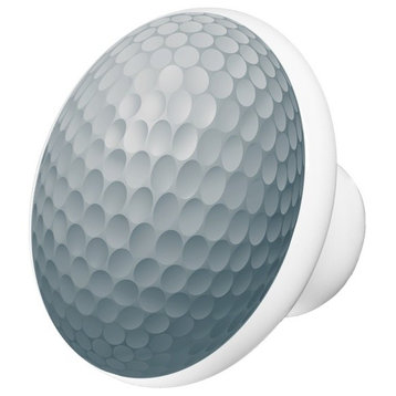Golf Ball Ceramic Cabinet Drawer Knob