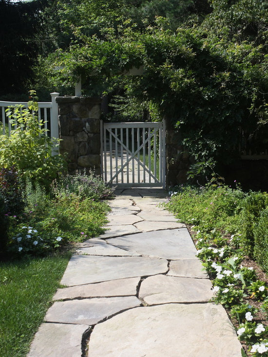 Natural Stone Walkway Houzz