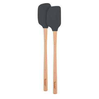 Tovolo Flex-Core Wood Handled Charcoal Spatula