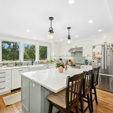 Kitchen Remodel and New Mudroom