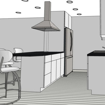 3D Kitchen Design – Well Equipped and Functional