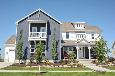 Inspiration for an exterior home remodel in Salt Lake City