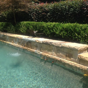 Atlanta Metro Custom Pool Renovations - Tahoe Blue PebbleTec