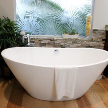 Tropical Indoor Bathroom