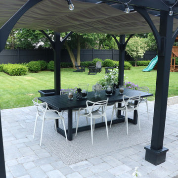 Brussels Tumbled Patio & Pergola