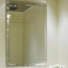 Powder room mirror