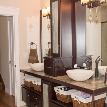 Master Bathroom With Contemporary Clean Lines
